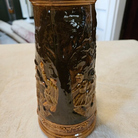 Beer Stein - Handmade - Colonial People Marching - Picture 2 of 7